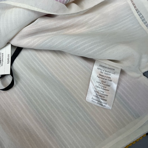 Veronica Beard Size:12 Women Harmoni Multi Color Stripe Tank Top - Picture 7 of 10